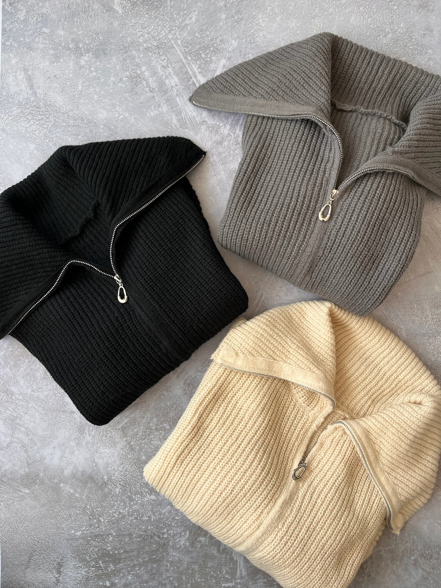 Sweater zipper