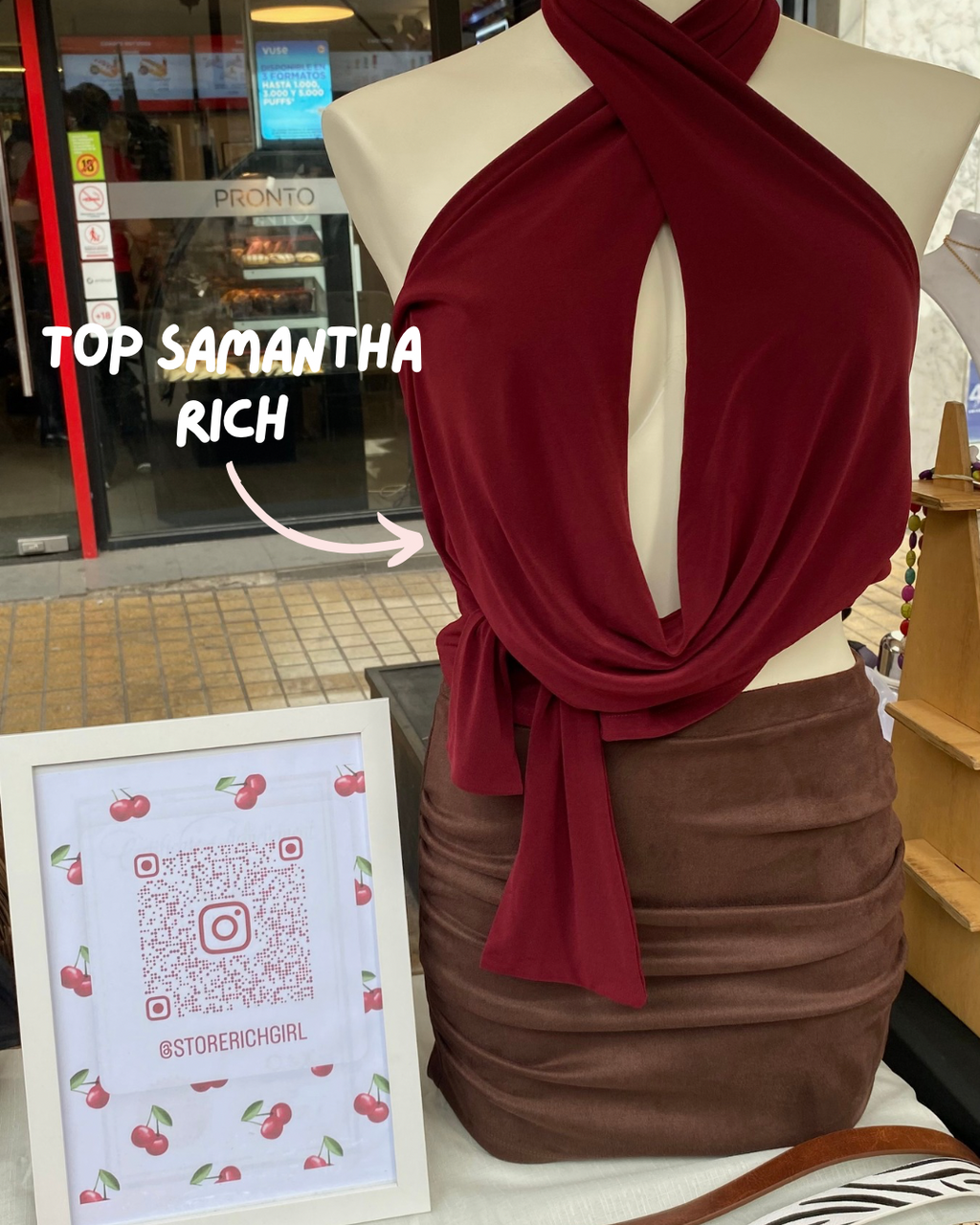 TOP SAMANTHA RICH